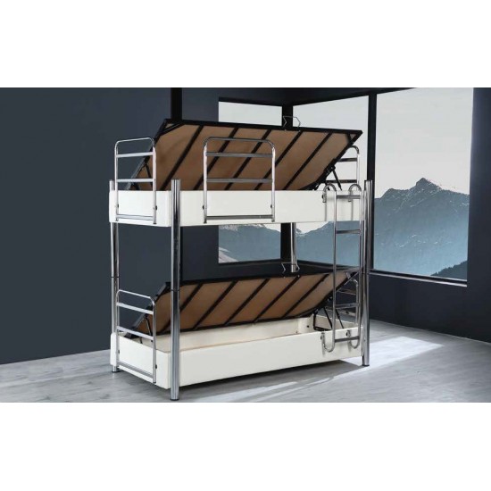 RANBALUX - Nickelage Bunk Bed RANBALUX - Nickelage Bunk Bed